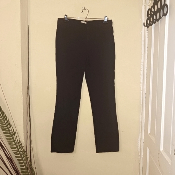 Khaki by gap womens black straight leg pants size 2R - Picture 1 of 6